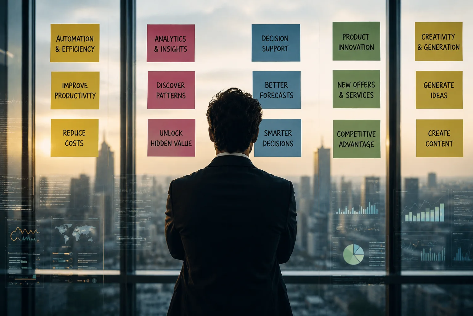 What Companies Actually Use AI For – Five Application Fields and Their Own Rules